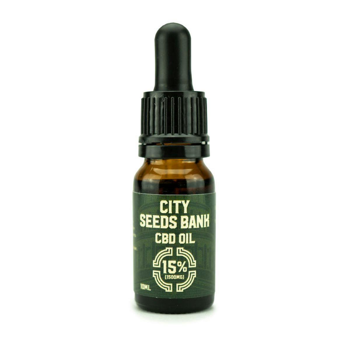 City Seeds Bank - CBD Oil – 15 percent 10ML - 1