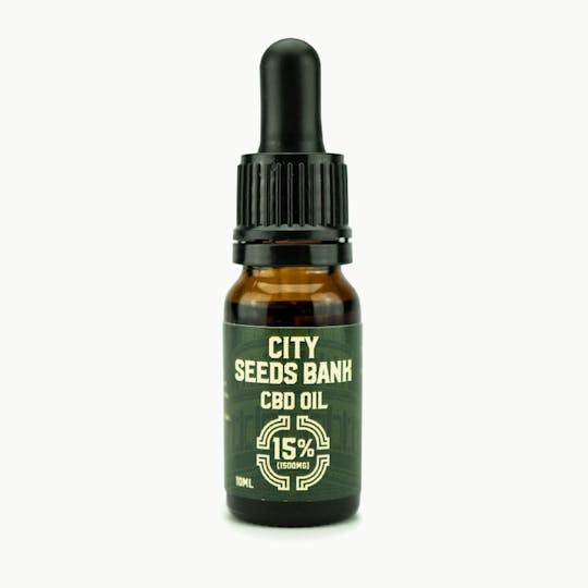 City Seeds Bank - CBD Oil – 15 percent 10ML - 1