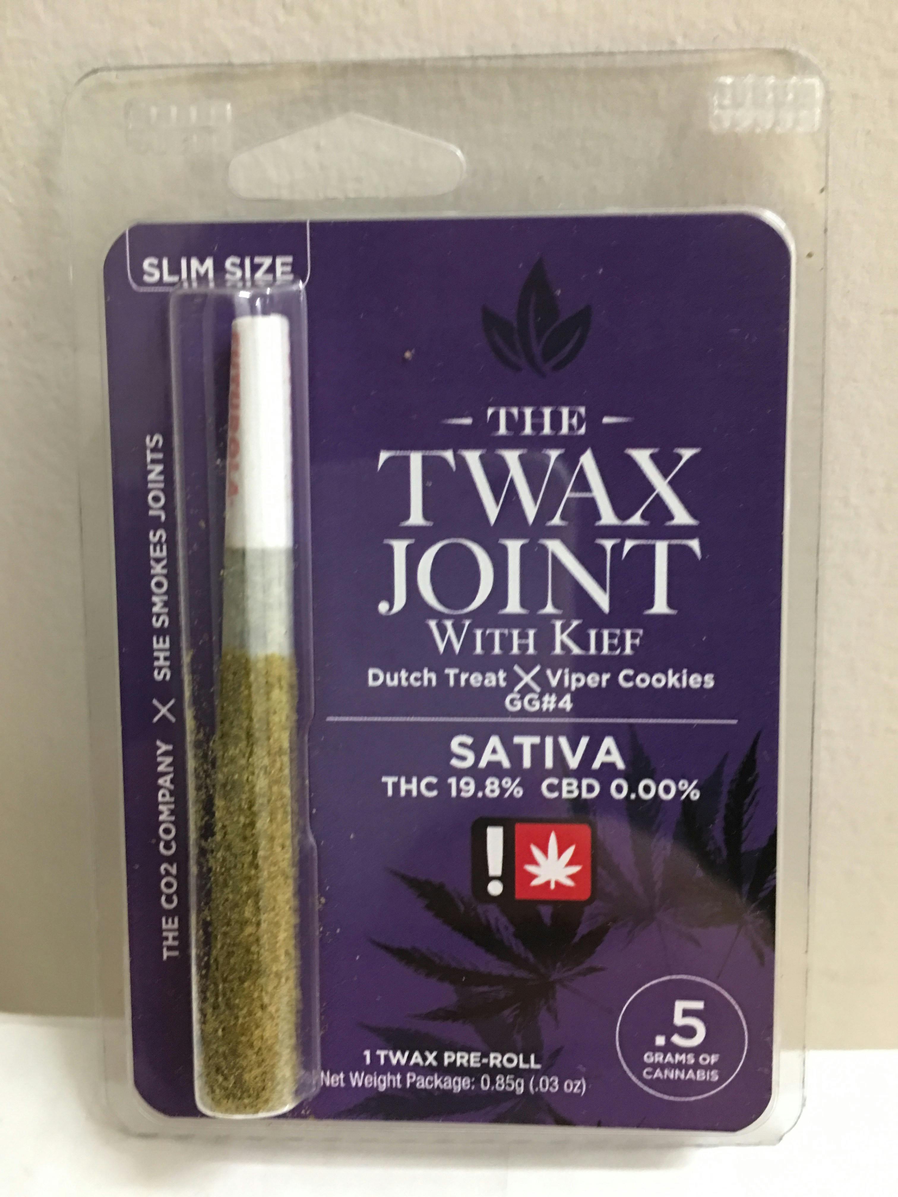 The CO2 Company - Twax Joint Kief -Dutch Treat x Viper Cookie xGG4 - 1