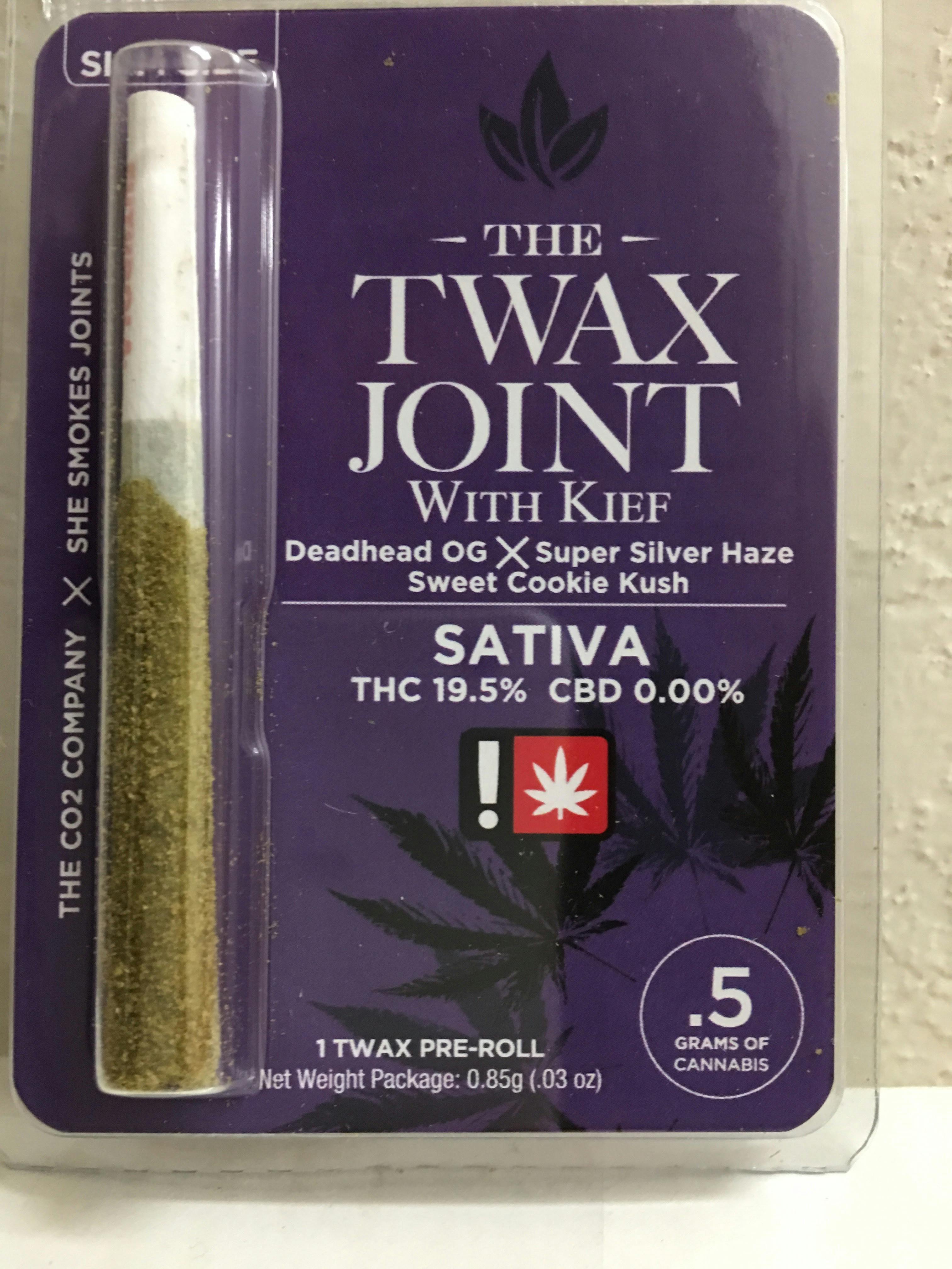 The CO2 Company - Twax Joint Kief -Deadhead x SSH x S Cookie Kush - 1