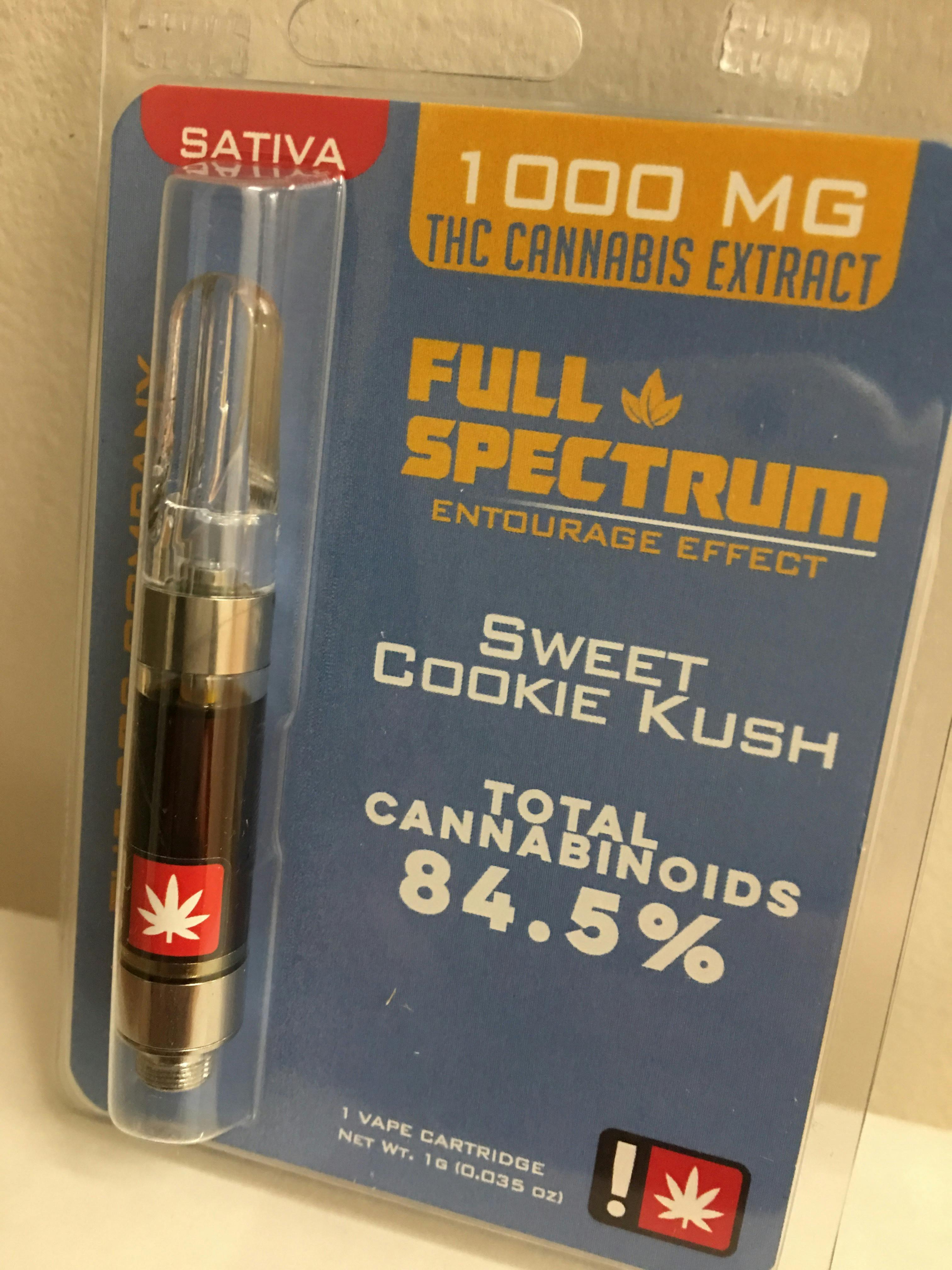 The CO2 Company - Full Spectrum Cartridge - Sweet Cookie Kush 1g - 1