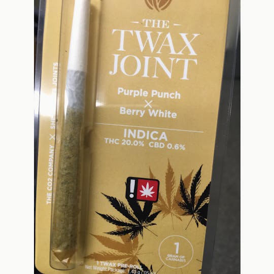 The CO2 Company - Twax Joint - Purple Punch x Berry White 1g - 1