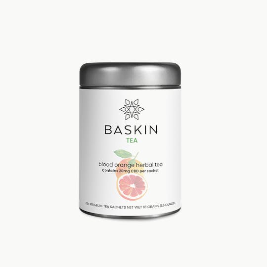 BASKIN™ - BASKIN™ Blood Orange Herbal Tea – 25mg CBD - 1