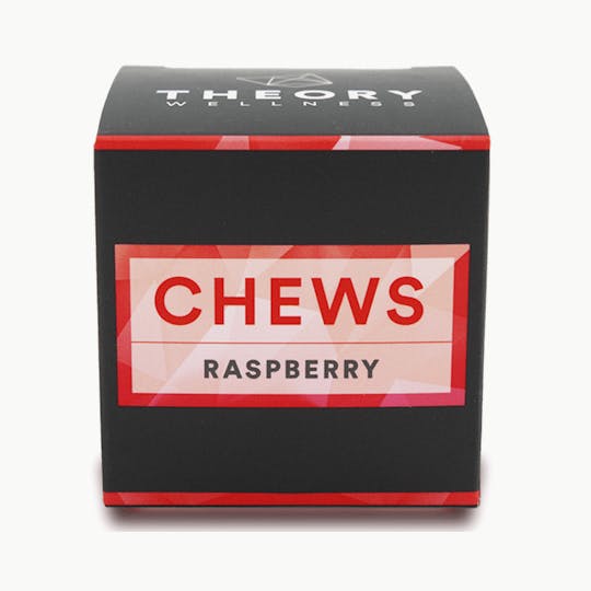 Theory Wellness - Raspberry Chews: CBD (10 pack) - 1