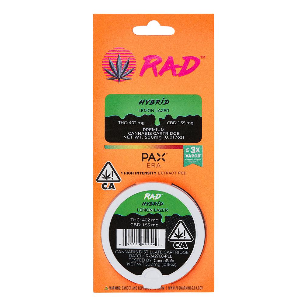 RAD - RAD PAX Era Pod - .5g Lemon Lazer - 1