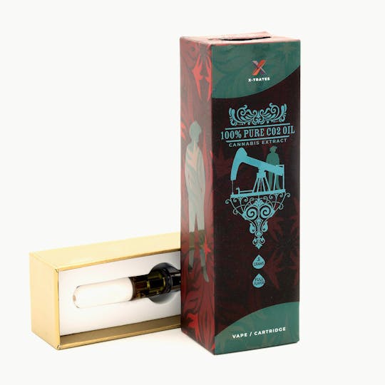 X-trates - Jack Herer CO2 Vape Cartridge - 1