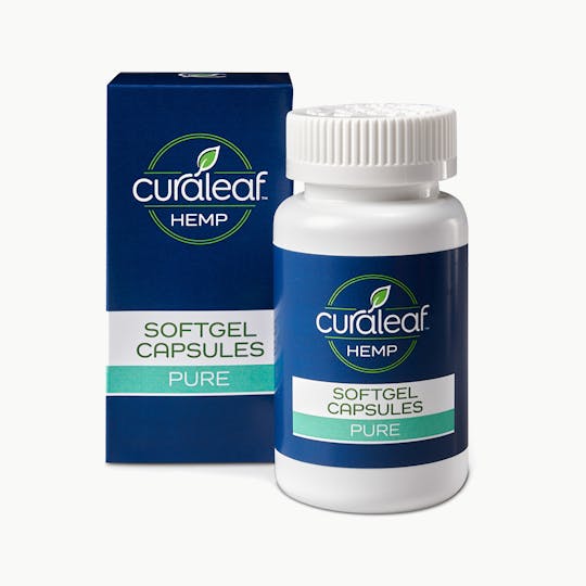 Curaleaf Hemp - Curaleaf Hemp CBD Soft Gel Capsules 25mg 30ct - 1