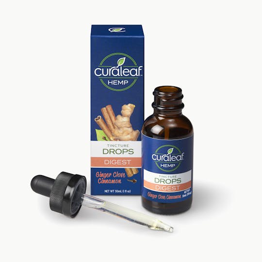 Curaleaf Hemp - Curaleaf Hemp CBD Tincture - Ginger Clove Cinnamon - 1