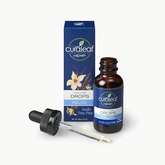 Curaleaf Hemp - Curaleaf Hemp CBD Tincture - Vanilla Ylang Ylang - 1