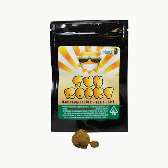 Slump'd Extracts and Edibles - Sun Rocks - 1