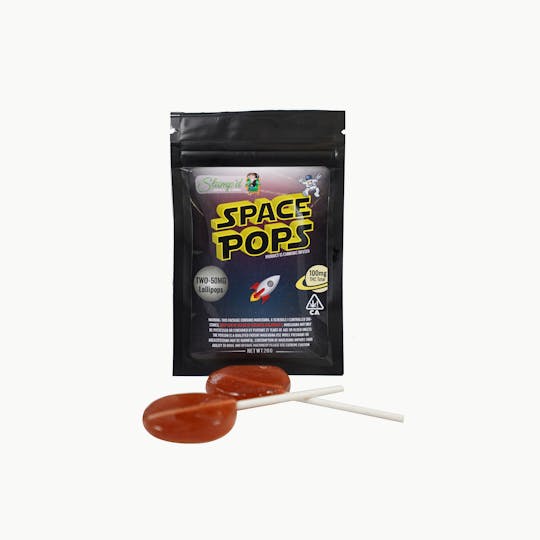 Slump'd Extracts and Edibles - Space Pops (Bubble Gum) 2x 50mg - 1