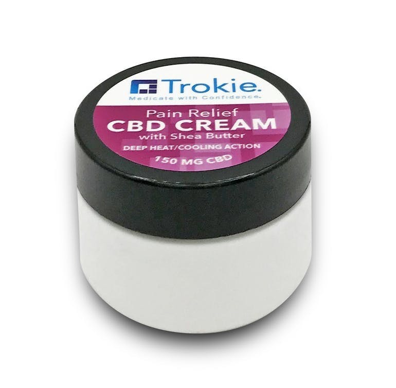 Trokie - 150mg CBD Cream: Deep Heat & Cooling Action - 1