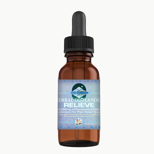 Herbal Outlander - RELIEVE – 30ml Tincture 4500mg - 1