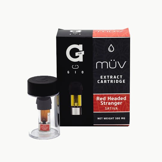 MÜV Cannabis Infused Products - MÜV G PEN GIO POD - Red Headed Stranger - 1