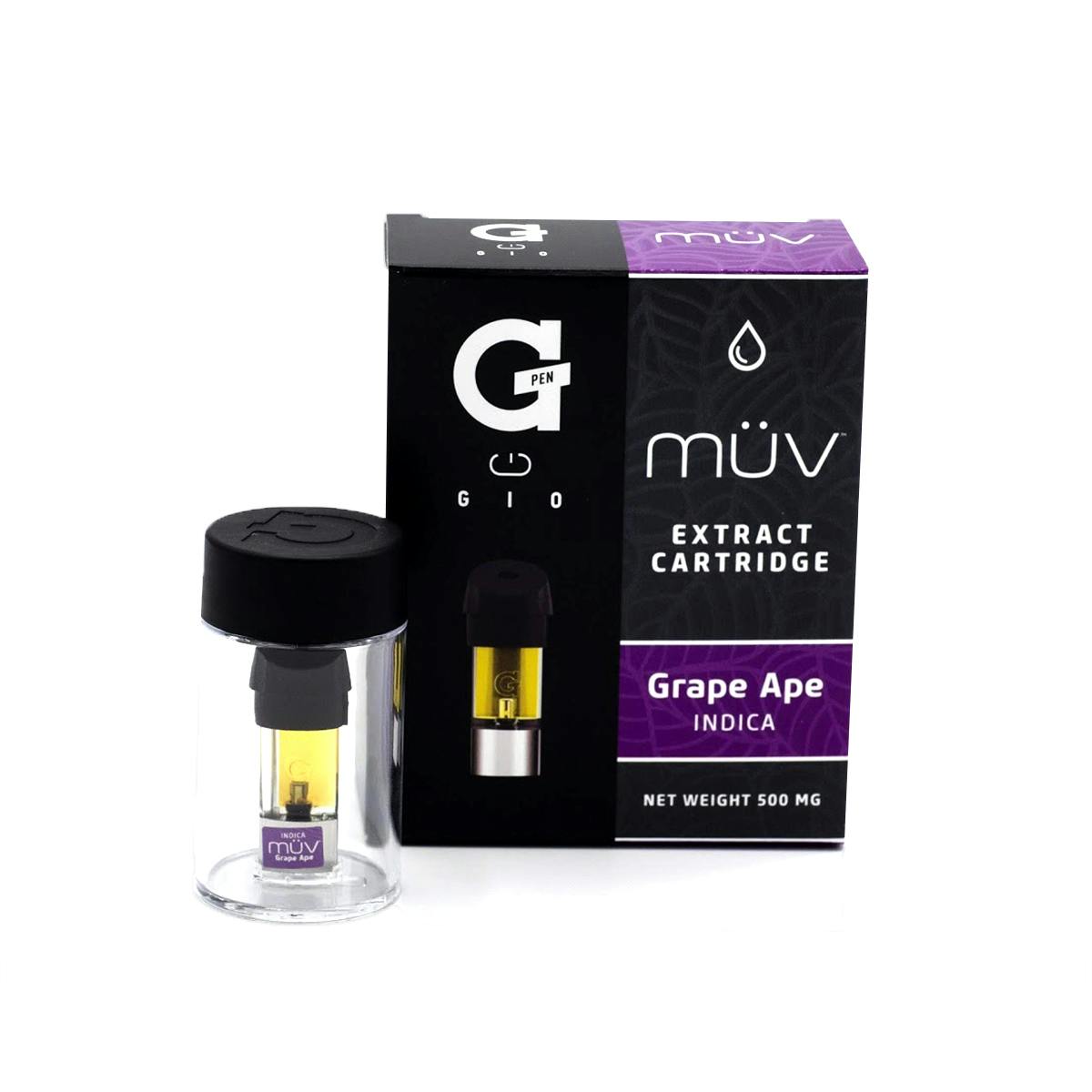 MÜV Cannabis Infused Products - MÜV G PEN GIO POD - Grape Ape - 1