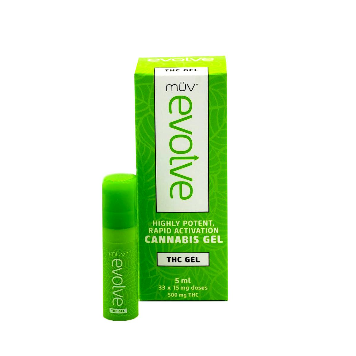 MÜV Cannabis Infused Products - MÜV Evolve Transdermal Gel - THC - 1