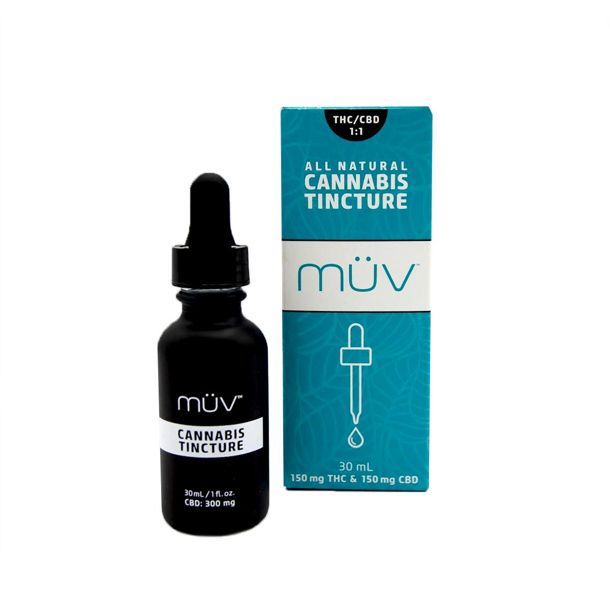 MÜV Cannabis Infused Products - MÜV Sublingual Tincture - 1:1 - 1