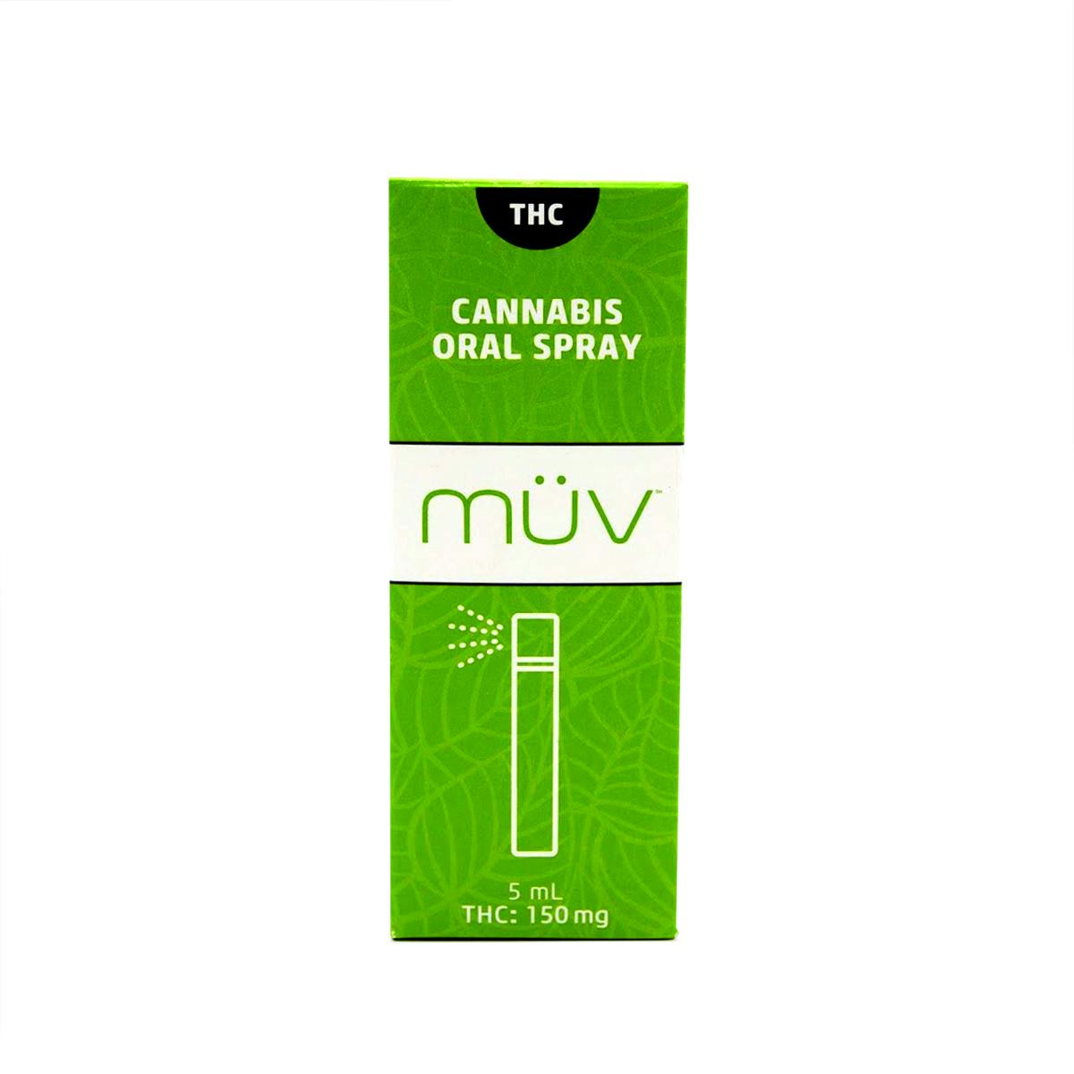MÜV Cannabis Infused Products - MÜV Oral Spray - THC - 1