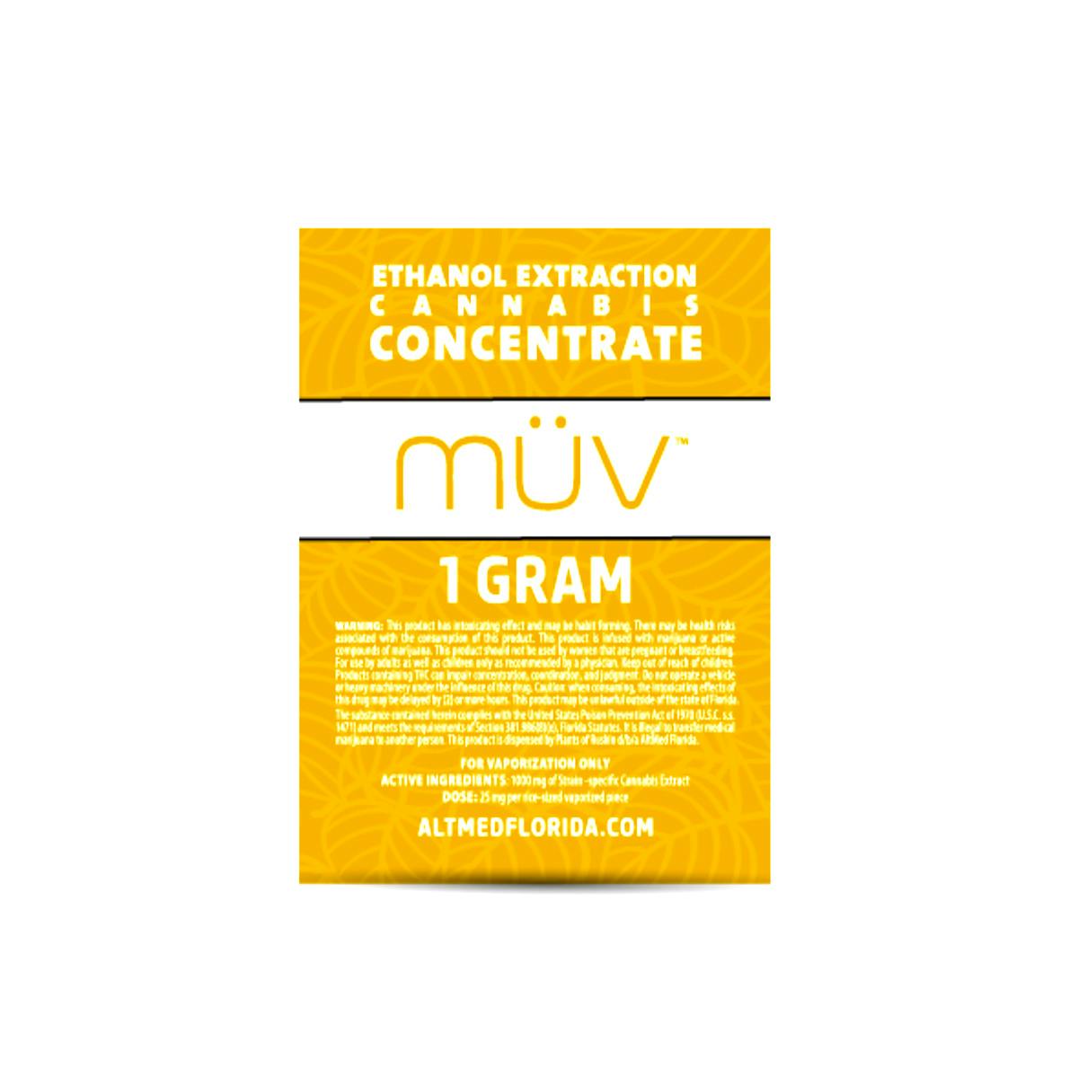 MÜV Cannabis Infused Products - MÜV Gold - 1