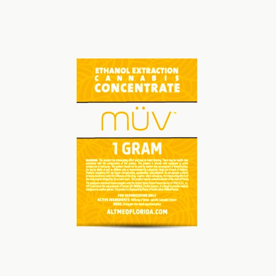 MÜV Cannabis Infused Products - MÜV Gold - 1