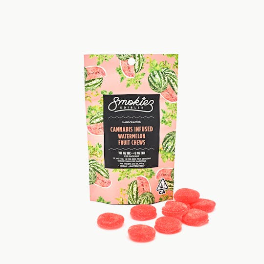 Smokiez Edibles - Smokiez Watermelon Fruit Chews - CA - 1
