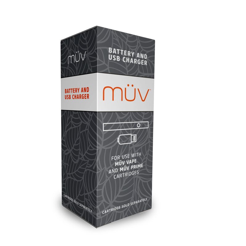 MÜV Cannabis Infused Products - MÜV Vape Pen Replacement Battery and Charger - 1