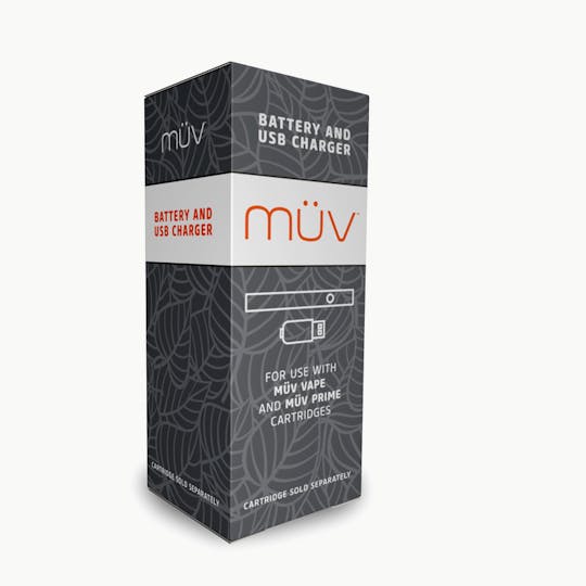 MÜV Cannabis Infused Products - MÜV Vape Pen Replacement Battery and Charger - 1