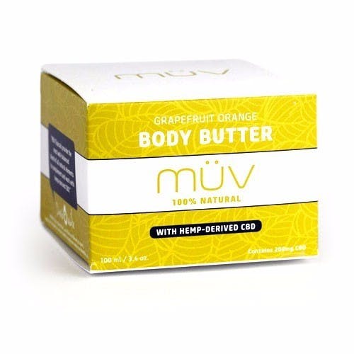 MÜV Cannabis Infused Products - MÜV CBD Body Butter - 1