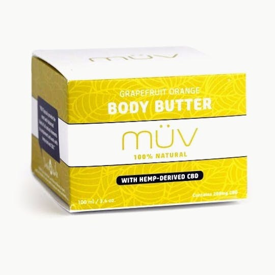 MÜV Cannabis Infused Products - MÜV CBD Body Butter - 1