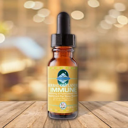 Herbal Outlander - ENHANCE – 15ml Tincture 2250mg CBD - 1