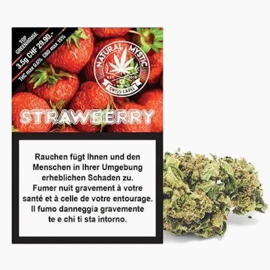 Natural Mystic Switzerland - Strawberry 3.5g - 1