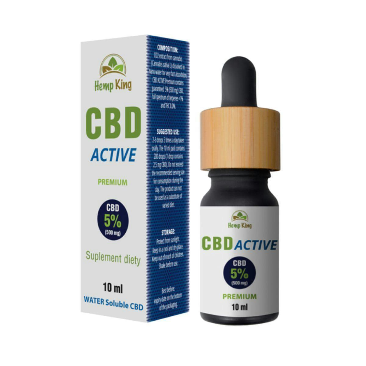 HempKing - CBD Active Premium 5% - 1