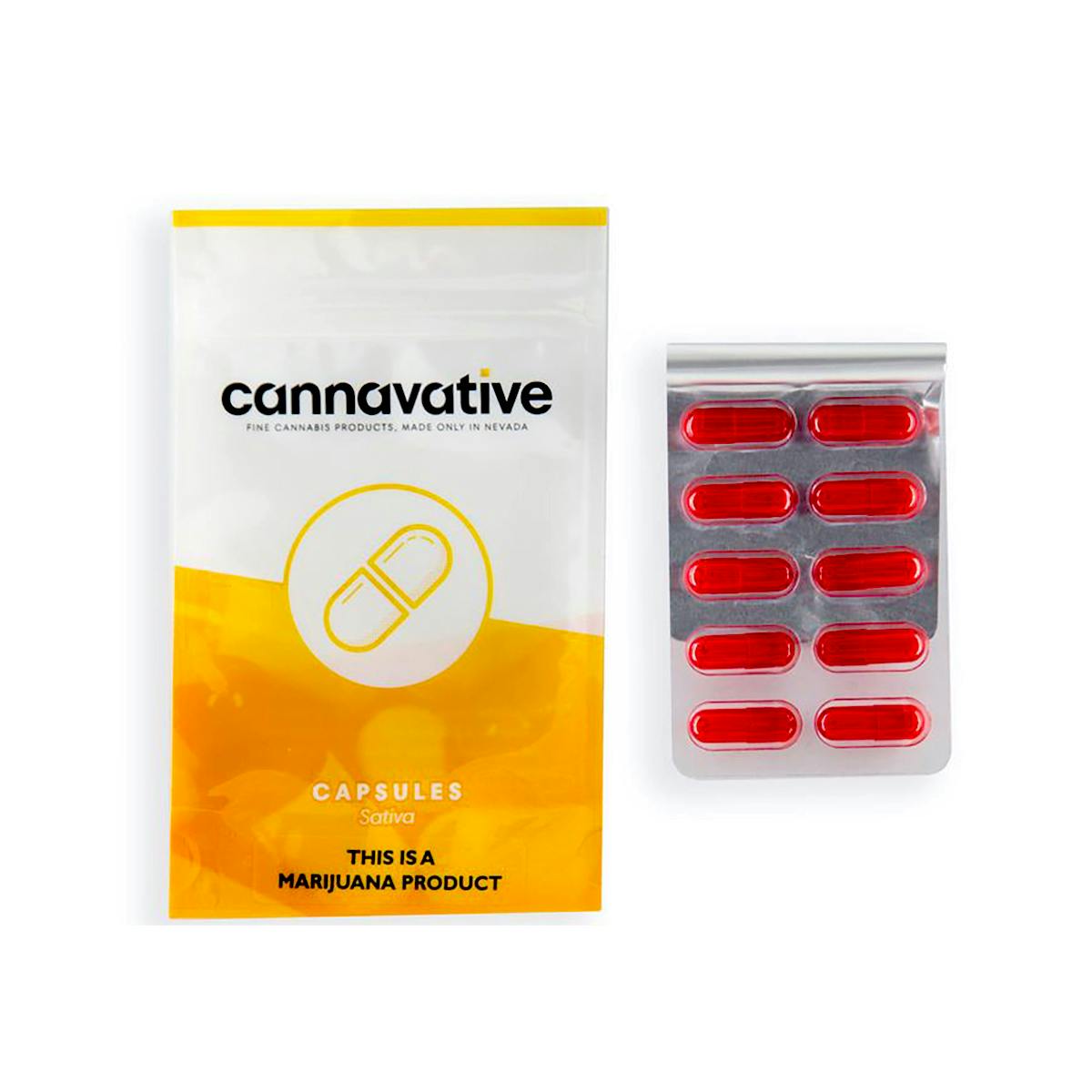 Cannavative - Cannavative | Capsules | Sativa 10mg (10-pack) - 1