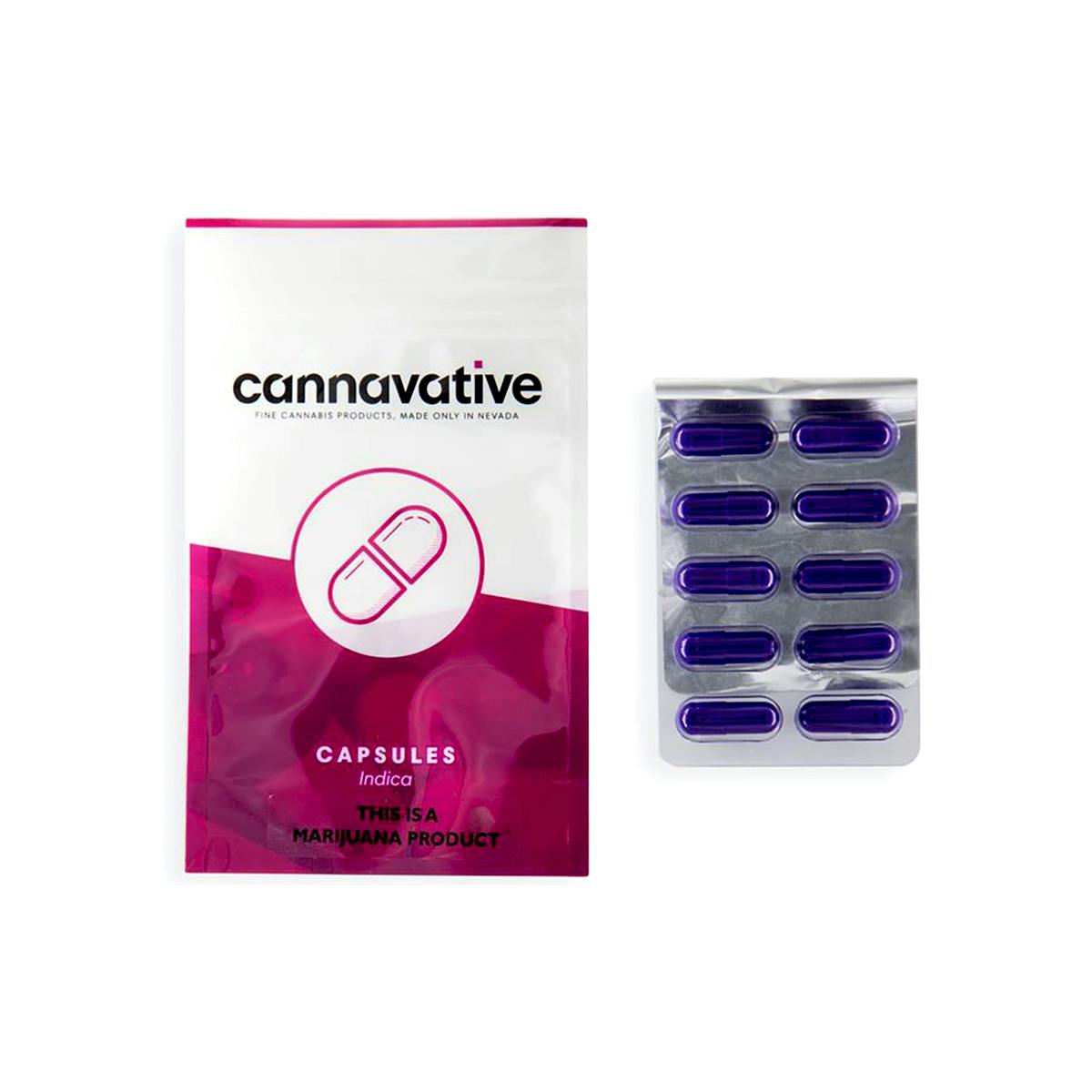 Cannavative - Cannavative | Capsules | Indica 10mg (10-pack) - 1