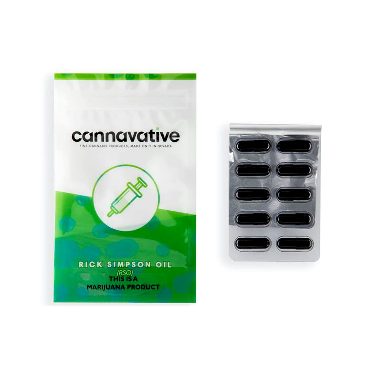 Cannavative - Cannavative | Capsules | RSO 10mg (10-pack) - 1
