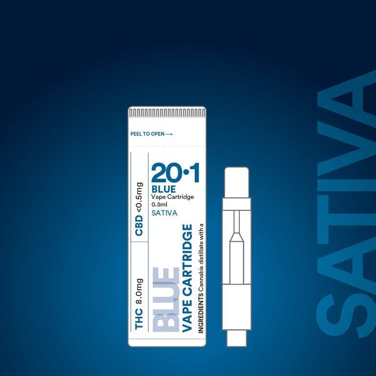 PharmaCannis - Blue 20:1 Sativa Vape - 1