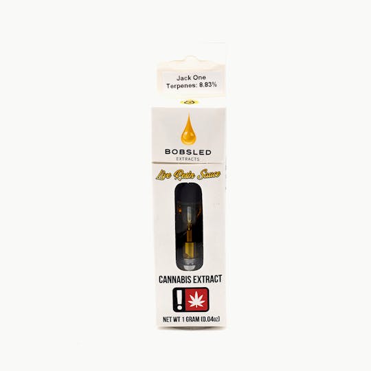 Bobsled Extracts - Jack One Live Resin Sauce Cart (1 gram) - 1