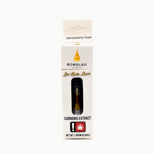 Bobsled Extracts - Marionberry Kush Live Resin Sauce Cart (1 gram) - 1