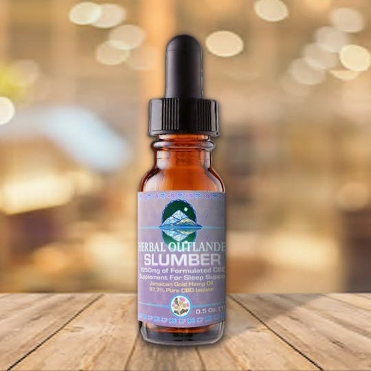 Herbal Outlander - 15ml Slumber 2250mg 15mg of Valrain root extract - 1