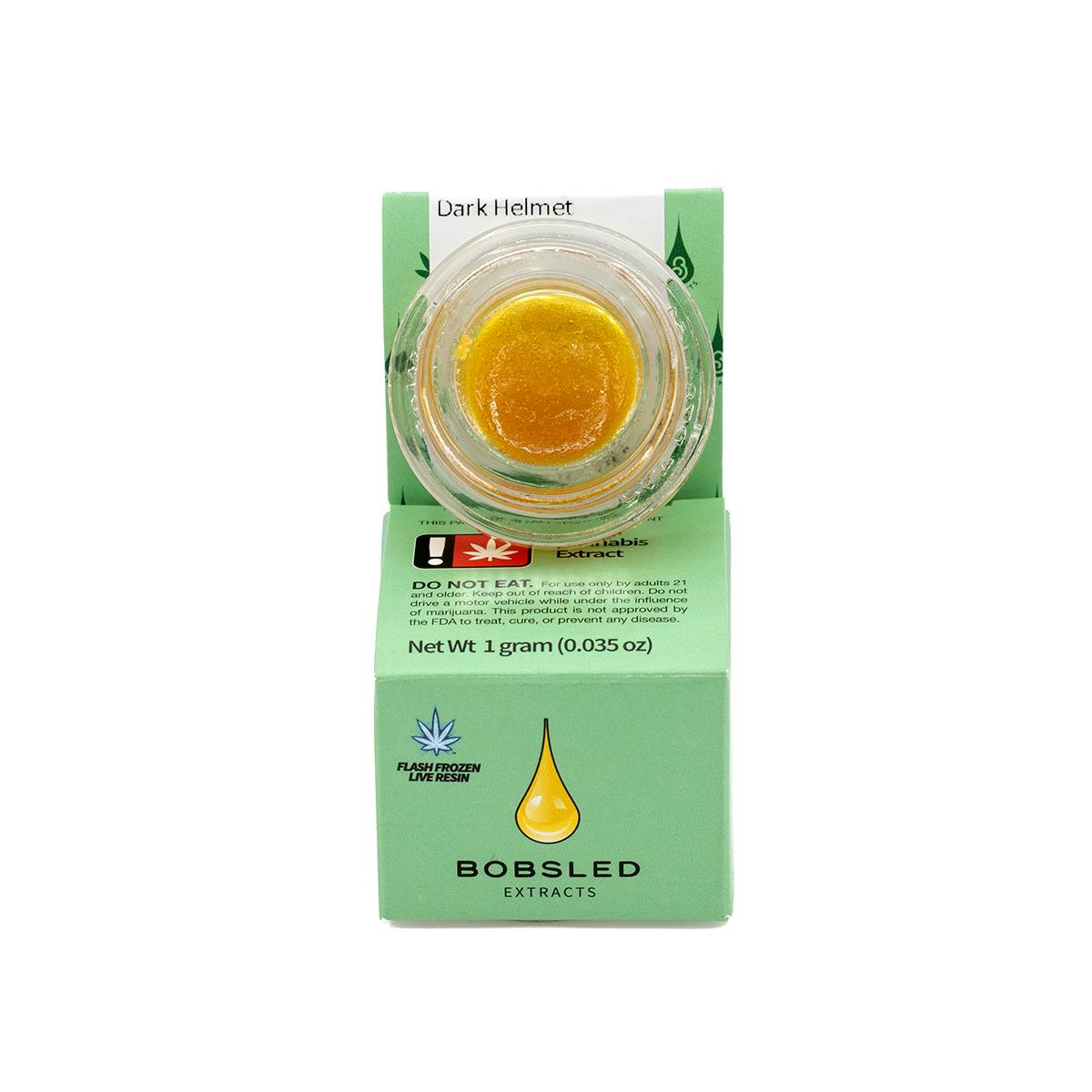 Bobsled Extracts - Dark Helmet Live Resin - 1