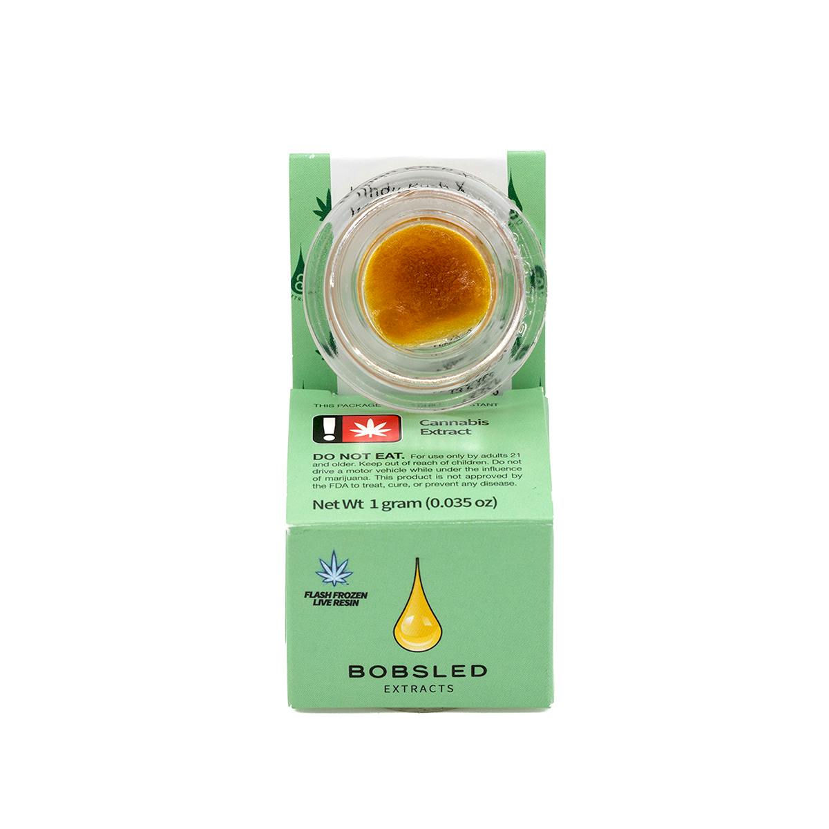 Bobsled Extracts - Hindu Kush x White Widow Live Resin - 1