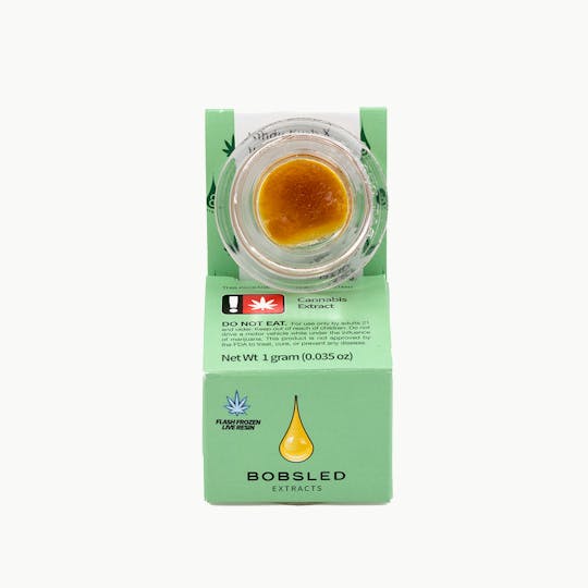 Bobsled Extracts - Hindu Kush x White Widow Live Resin - 1