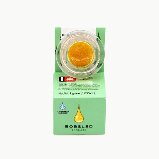 Bobsled Extracts - King Louis XIII Live Resin - 1