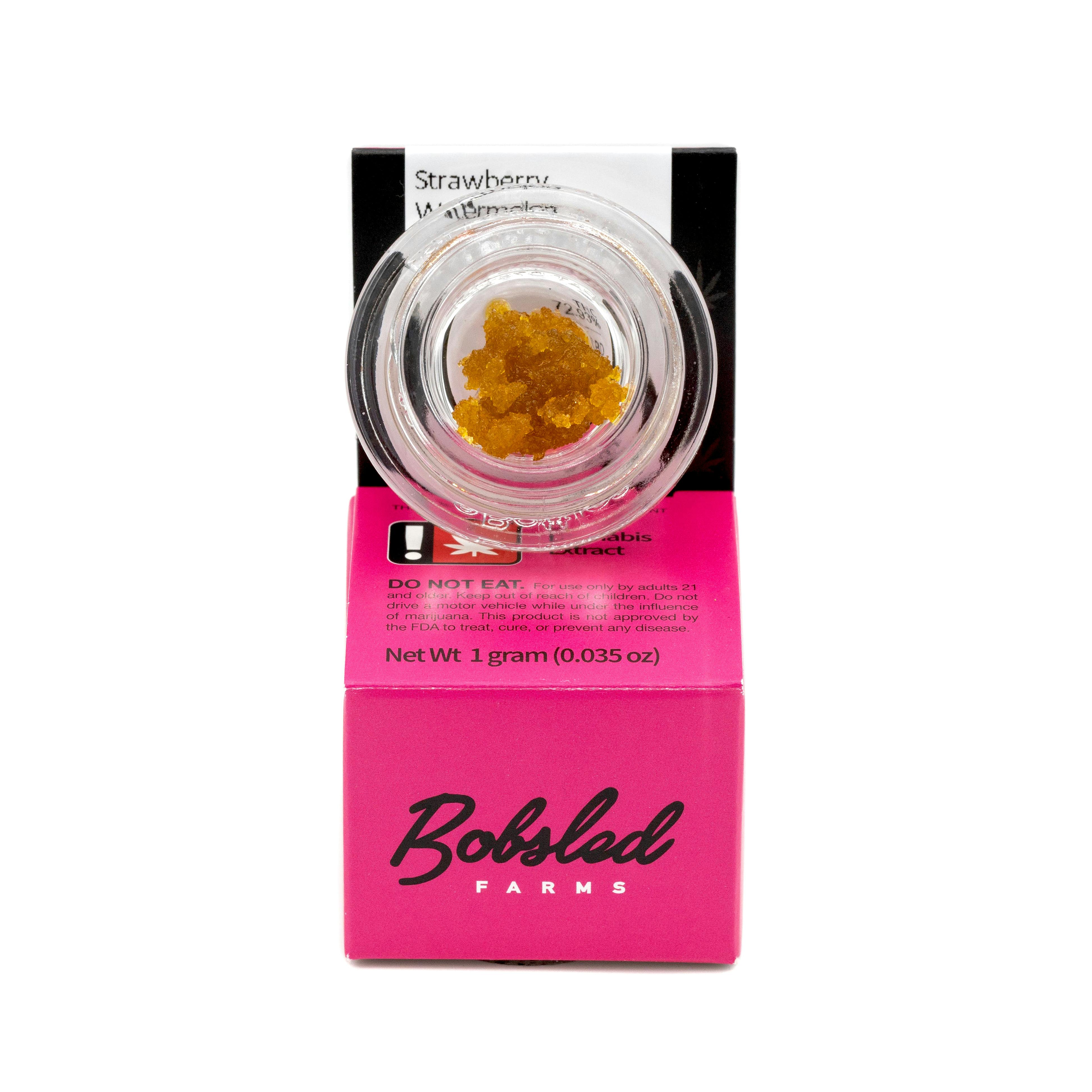 Bobsled Extracts - Strawberry Watermelon Live Resin - 1