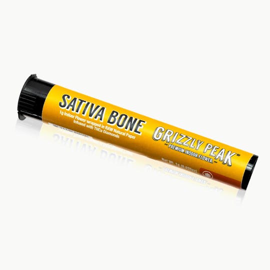 Grizzly Peak™ - Sativa Bone Infused Pre Roll - 1