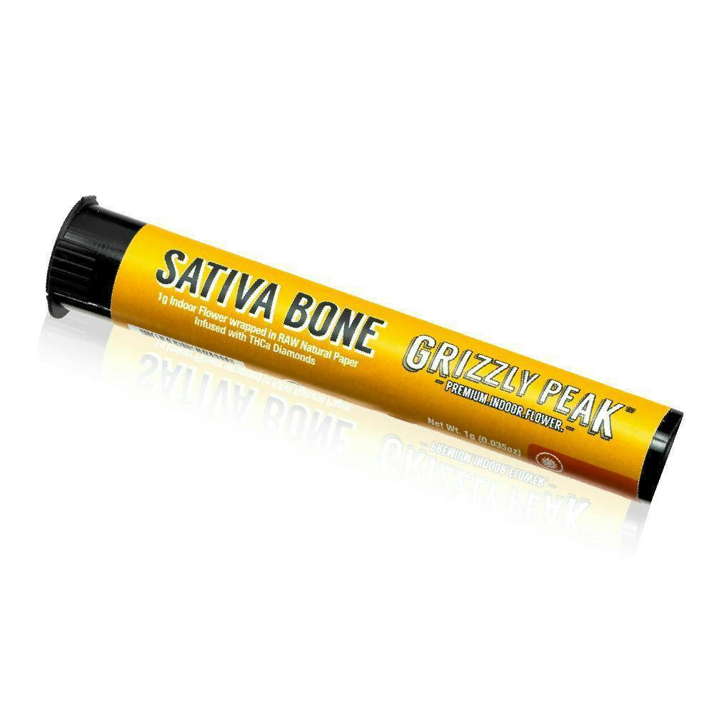 Grizzly Peak™ - Sativa Bone Infused Pre Roll 1G - 1