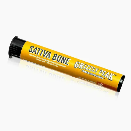 Grizzly Peak™ - Sativa Bone Infused Pre Roll 1G - 1