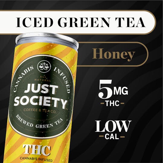 Just Society - Green Tea Honey Cold Brew 5mg - 1