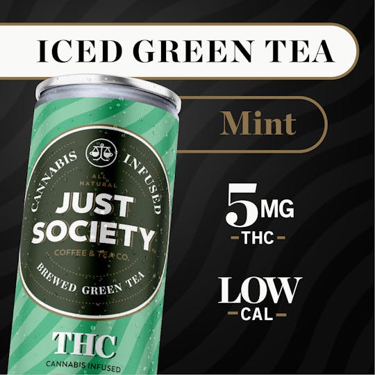 Just Society - Green Tea Mint Cold Brew 5mg - 1