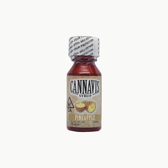 Cannavis - 100mg Pineapple THC Syrup Tincture - 1